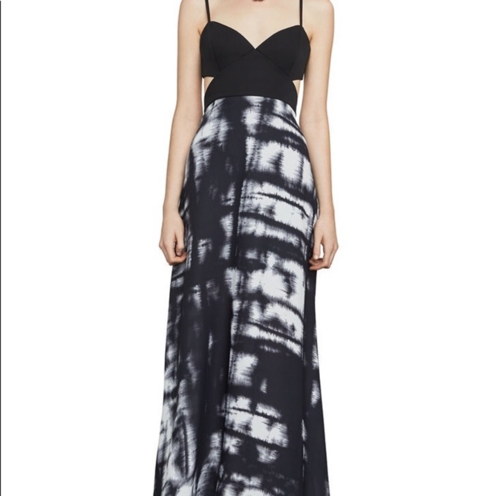 BCBG Max Azria open back gown